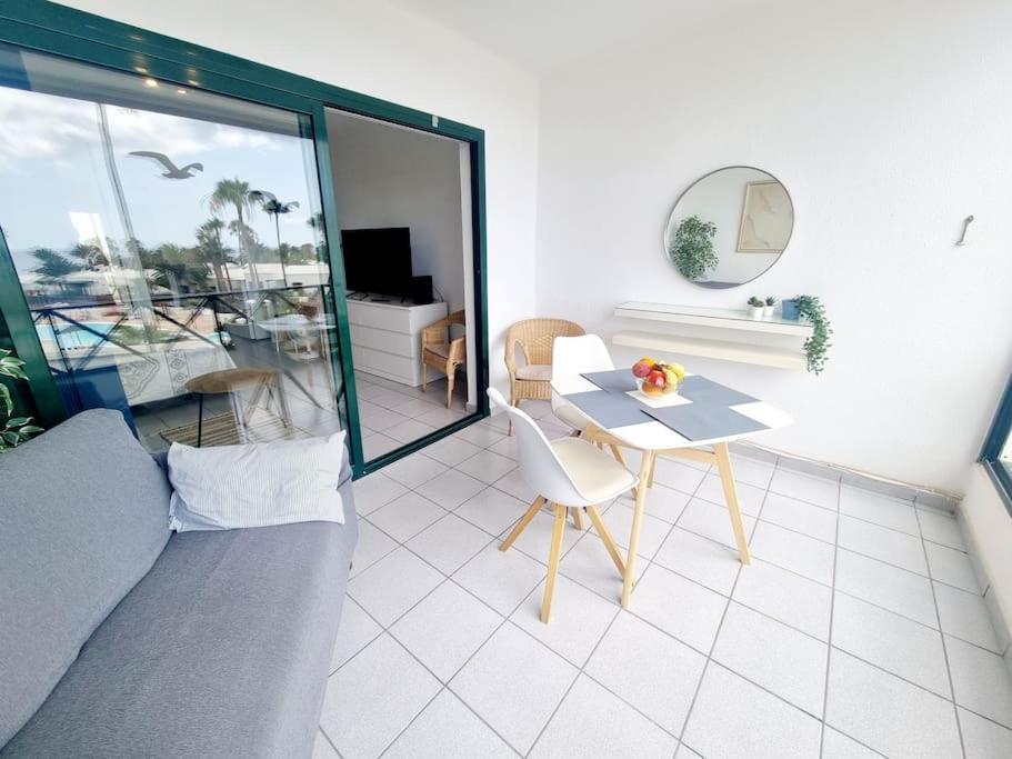 Luxury Ocean View Playa Roca Daire Costa Teguise Dış mekan fotoğraf